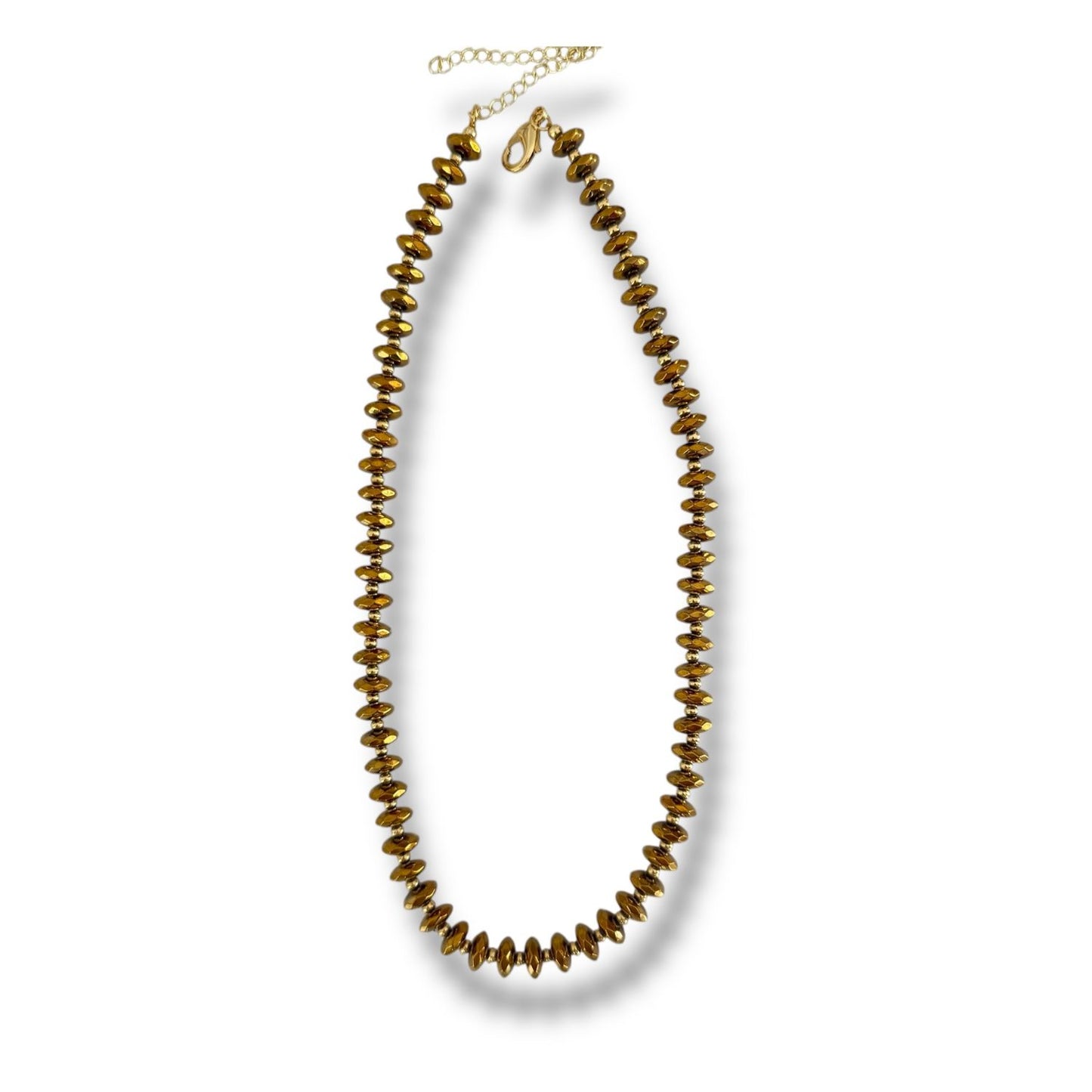 Acacia Necklace - Dark Gold
