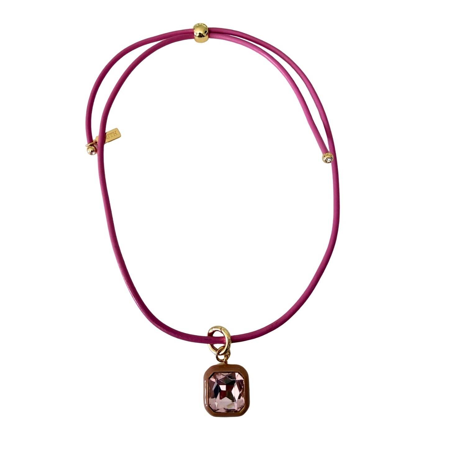 Aurora Pendant Necklace - Dusty Pink