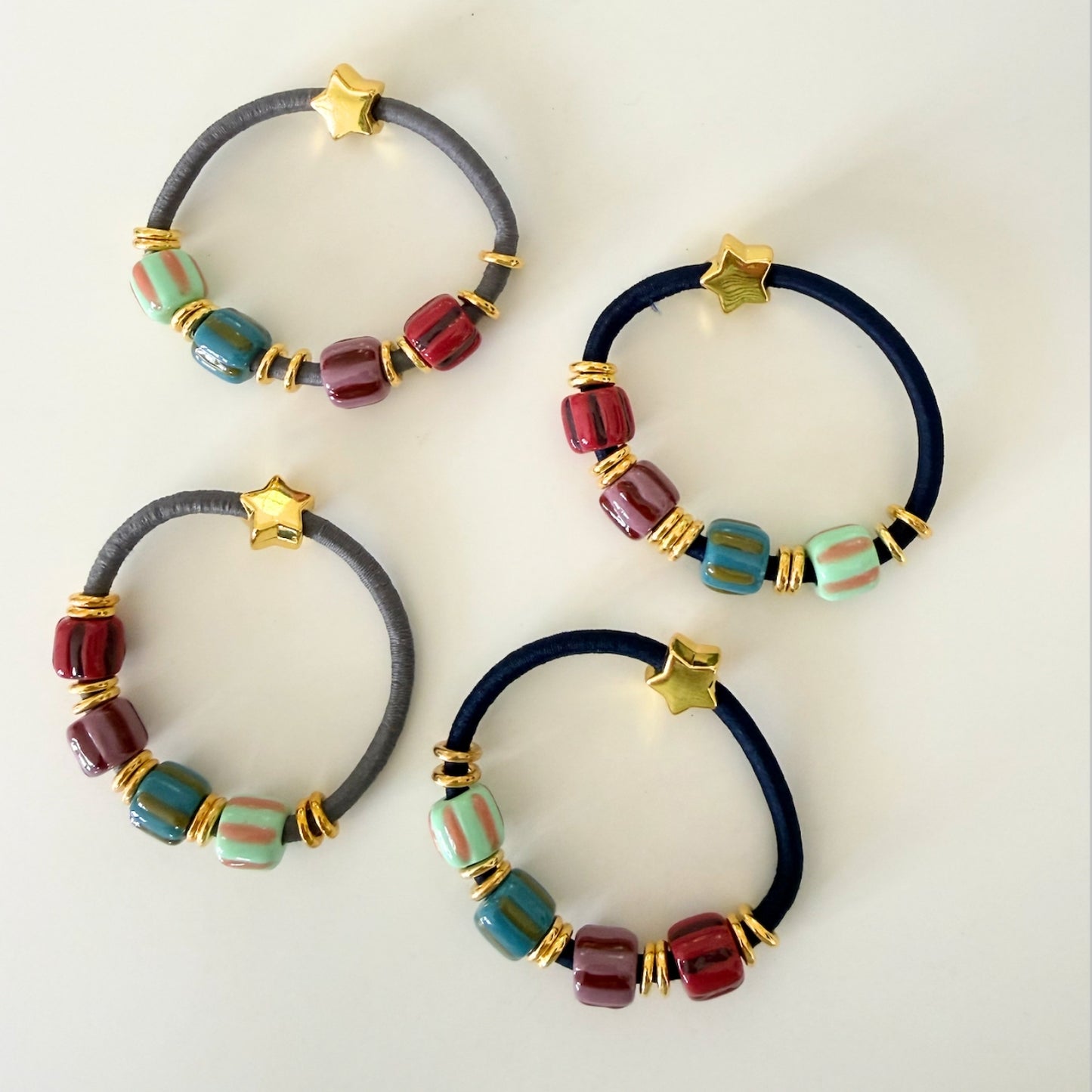 Autumn Hair Tie Set - Multi