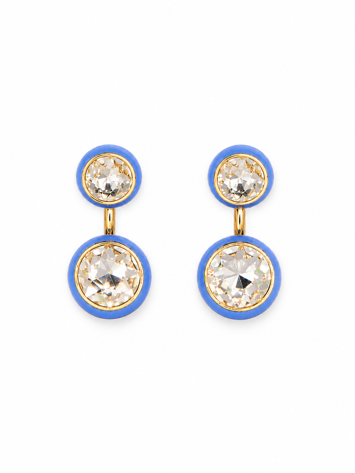 Maison Wrap Earring - Cornflower Blue