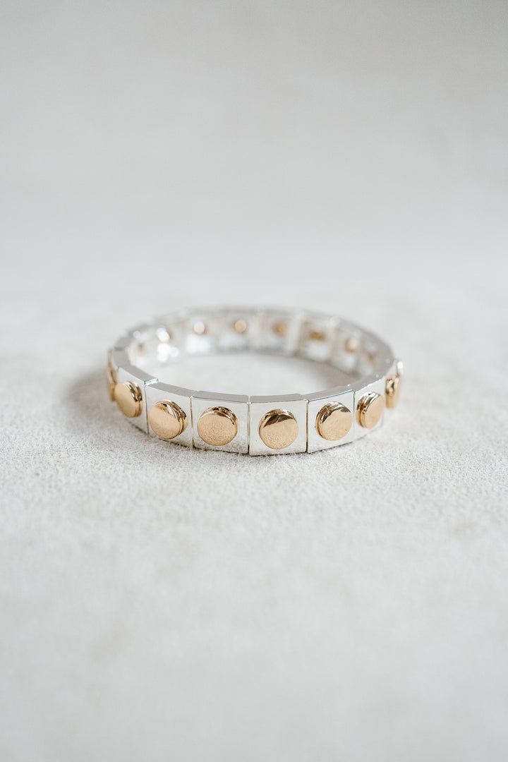 Triple Bracelet Set - Silver