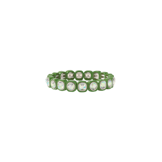 Jelly Pop Bracelet - Forest Green