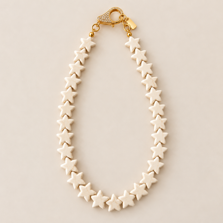 Star Necklace - Large - Coconut