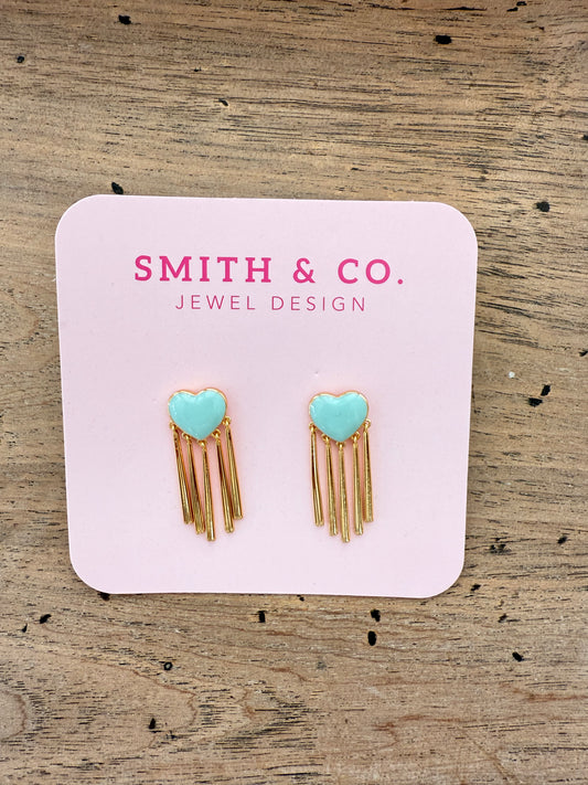 Lagoon Tassels - Blue