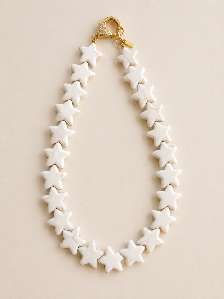 Star Necklace - Large - Coconut