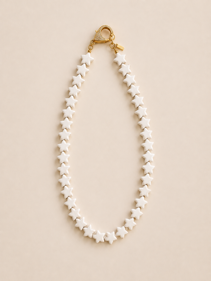 Star Necklace - Small - Coconut