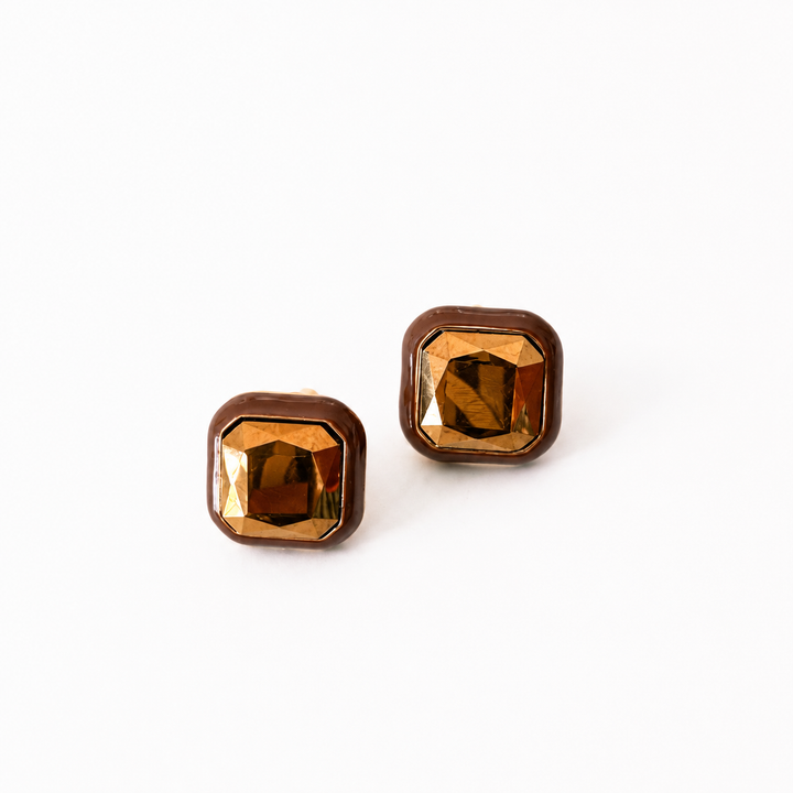 Lumiere Earring - Brown