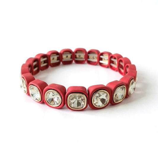 Jelly Pop Bracelet - Red