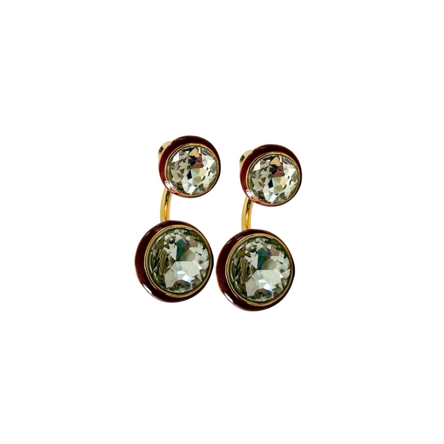 Maisson Wrap Earring - Brown