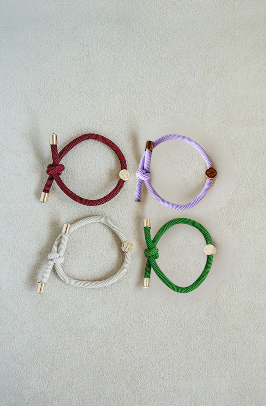 Original Smith & Co. Hair Tie Set - Wild Berry