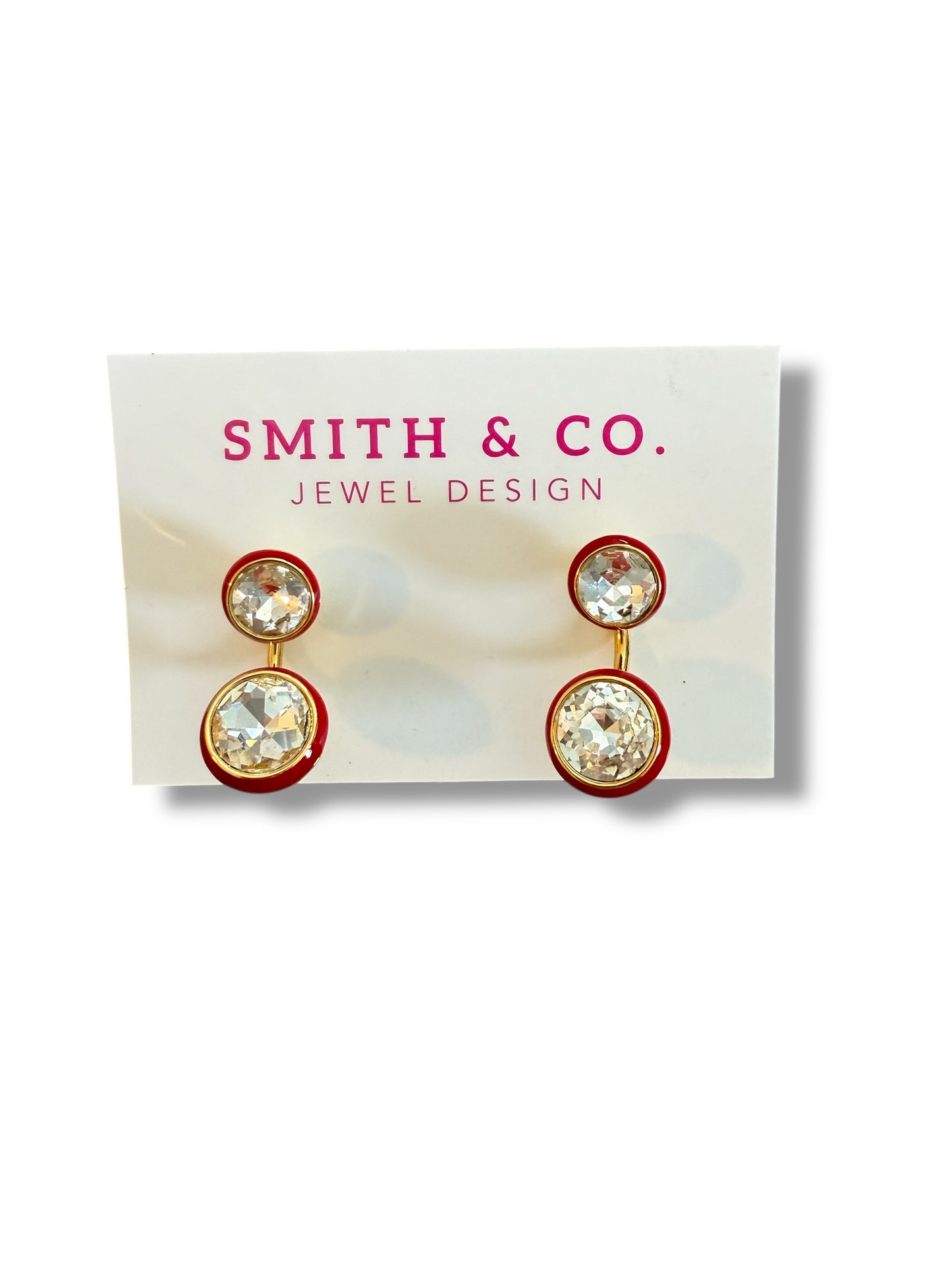Maison Wrap Earring - Red