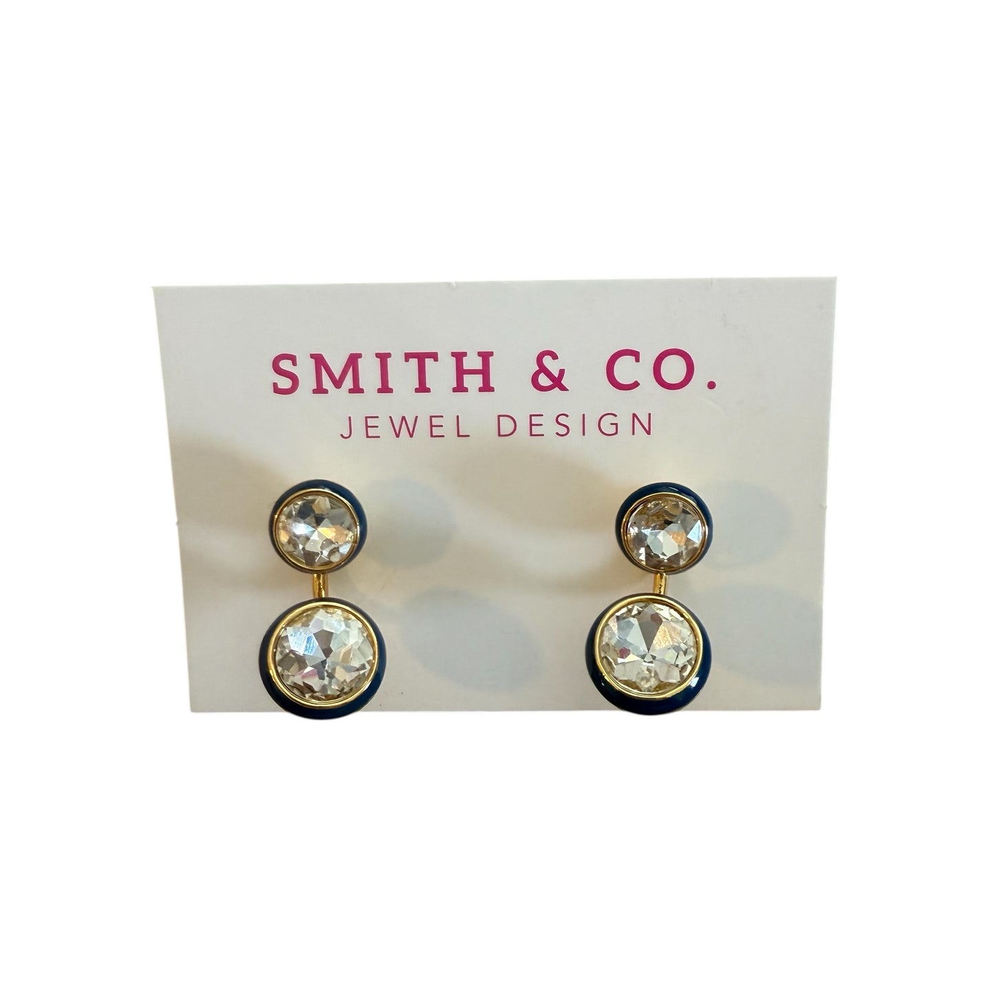 Maison Wrap Earring - Cobalt Blue