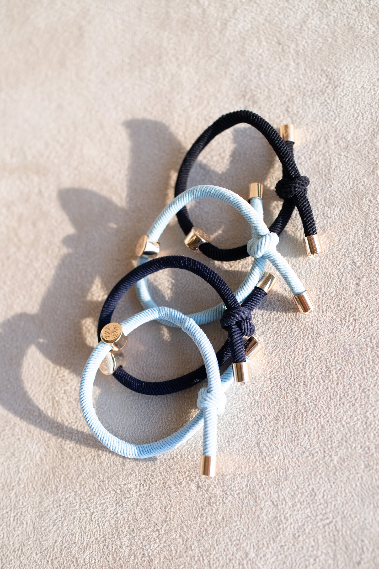 Smith & Co. Hair Tie Set - Gameday Blue