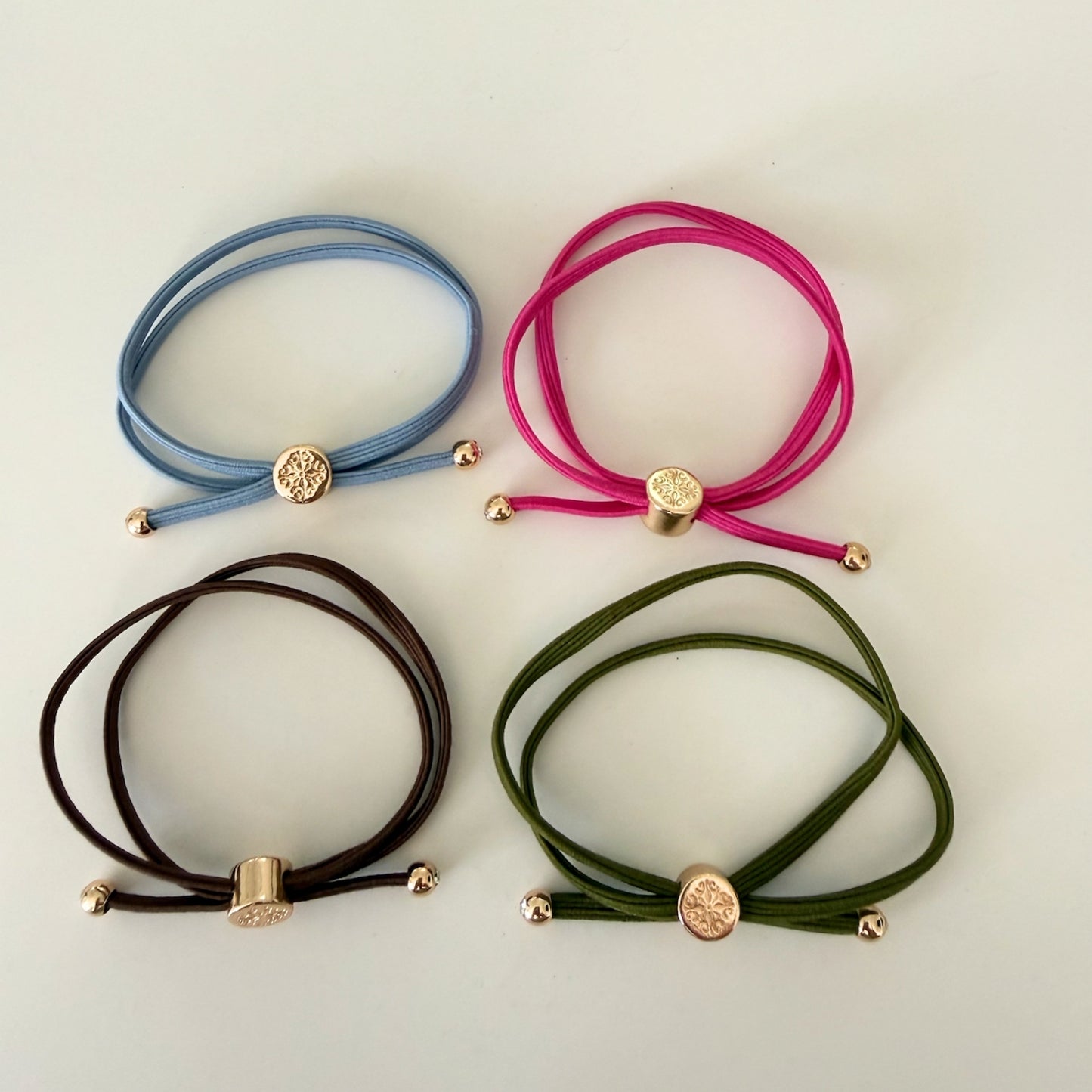 Skinny Hair Tie Set - Fall Festival
