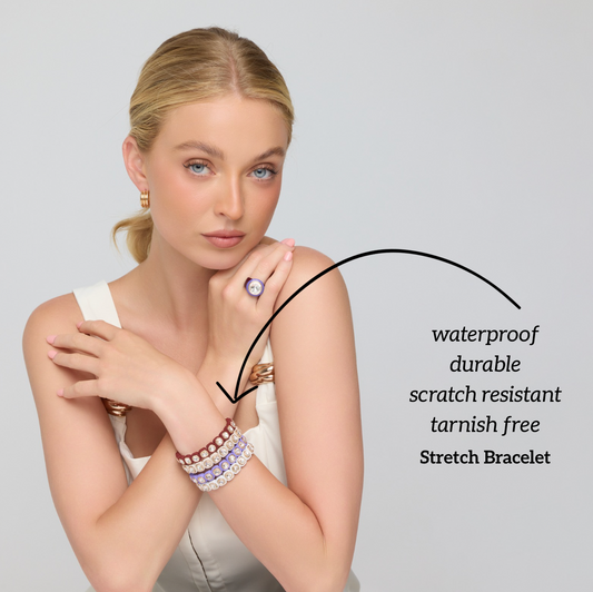 Jelly Pop Bracelet - Lavender