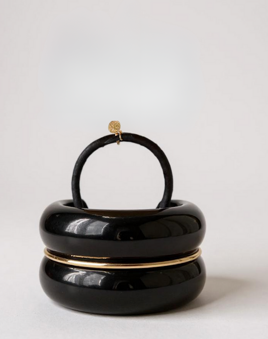 Macaron Hair Cuff - Black