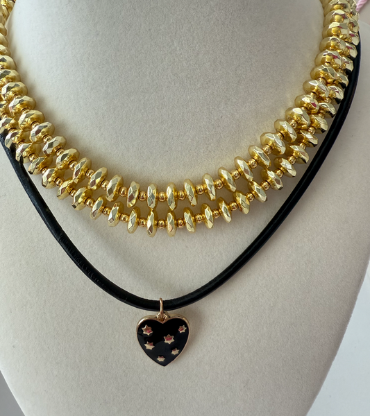 Tough Love Leather Necklace