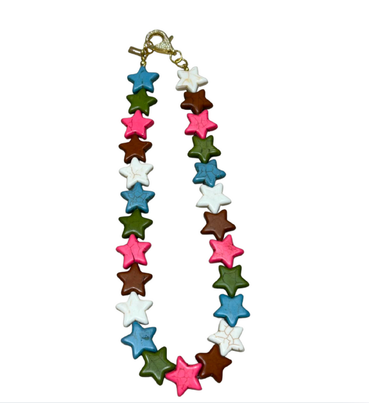 Star Necklace - Large - Fall Mix