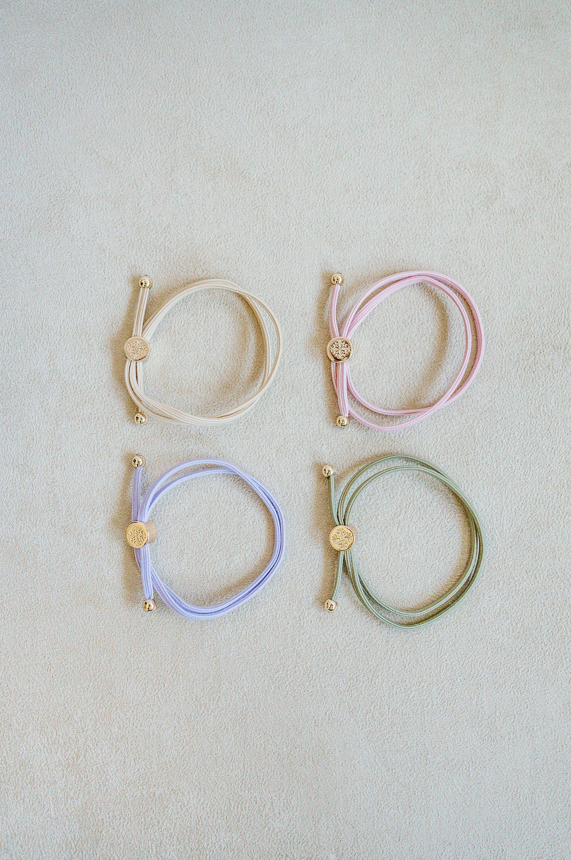 Mommy + Me Hair Tie Set Bundle - Ballet Slipper- Smith and Co. Jewel Design