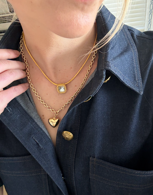 Candy Collar Necklace - Marigold