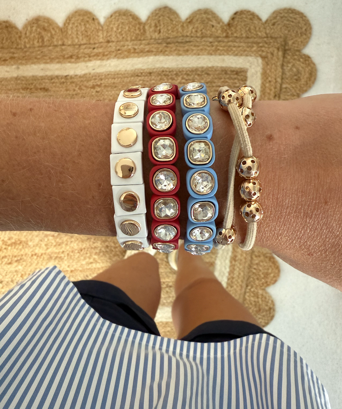 Jelly Pop Bracelet - Cornflower Blue