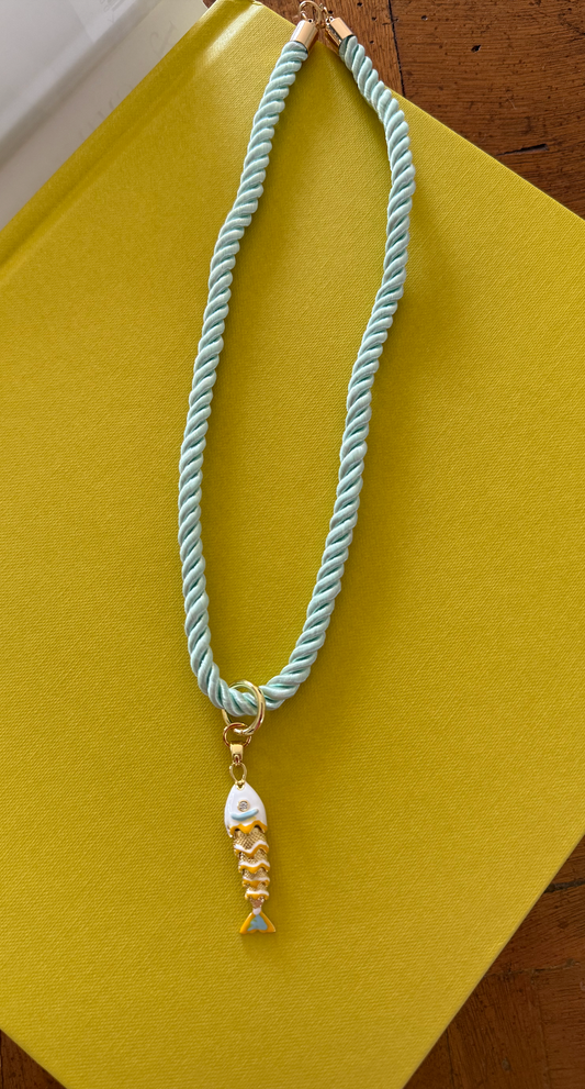Fish Bone Necklace