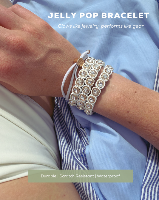 Jelly Pop Bracelet - Turquoise