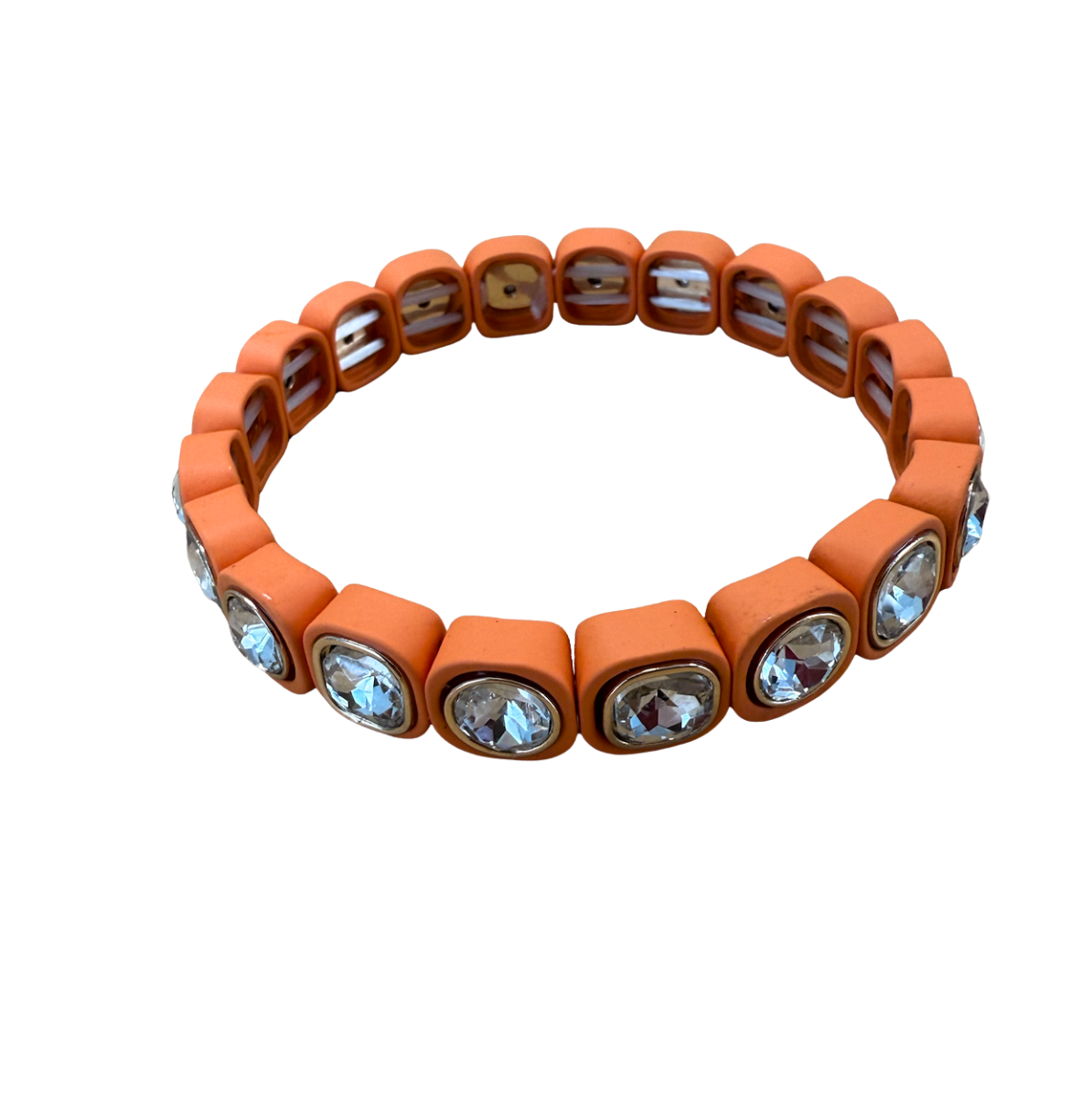 Jelly Pop Bracelet - Orange
