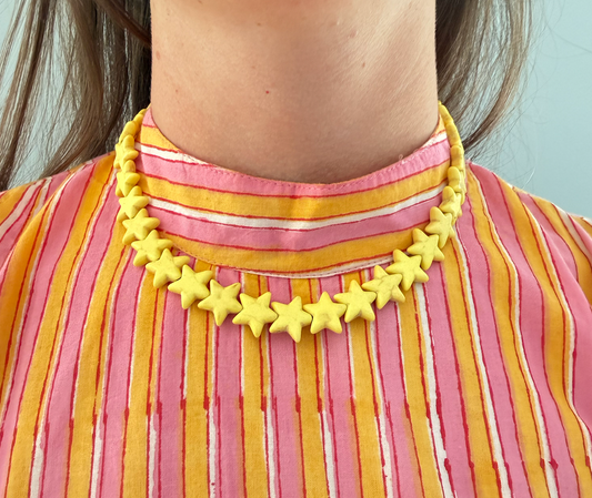 Sea Star Necklace - Small - Yellow