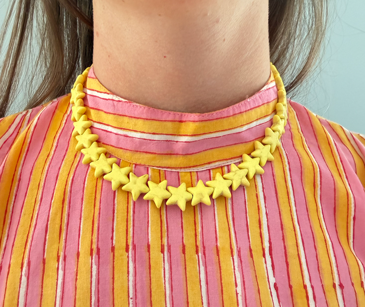 Star Necklace - Small - Yellow