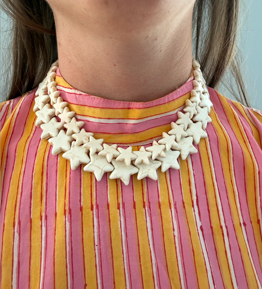 Sea Star Necklace - Small - Coconut