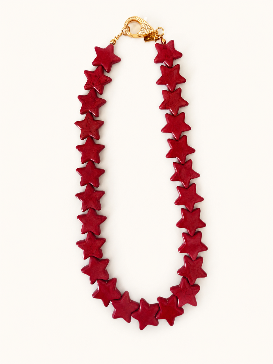 Star Necklace - Large - Red PREORDER ships 9/28