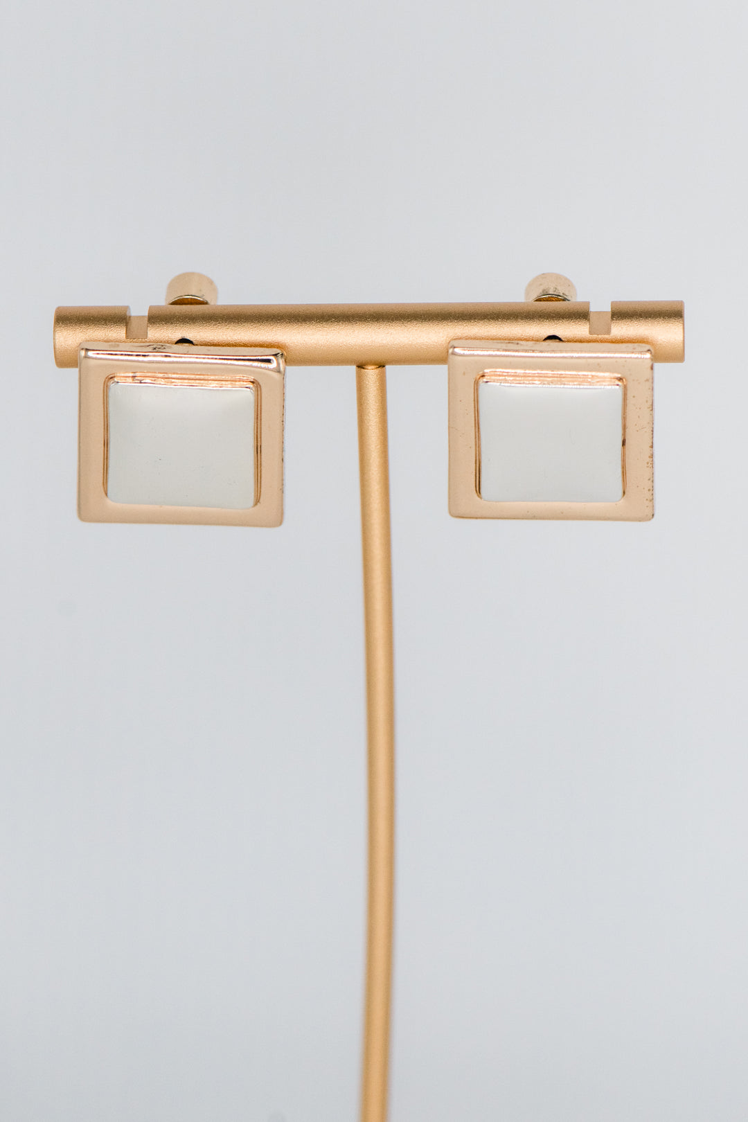 Geo Vintage Earring - Gold / Silver