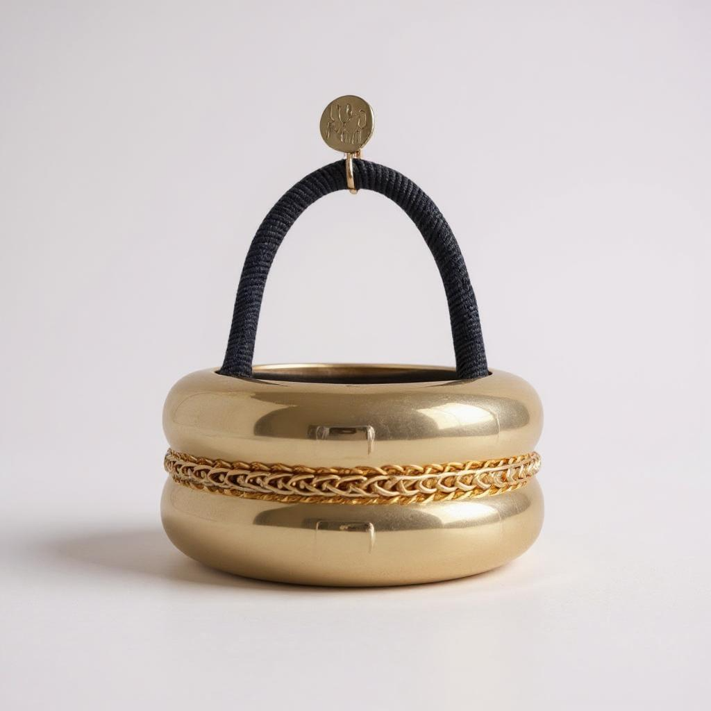 Macaron Hair Cuff - Gold