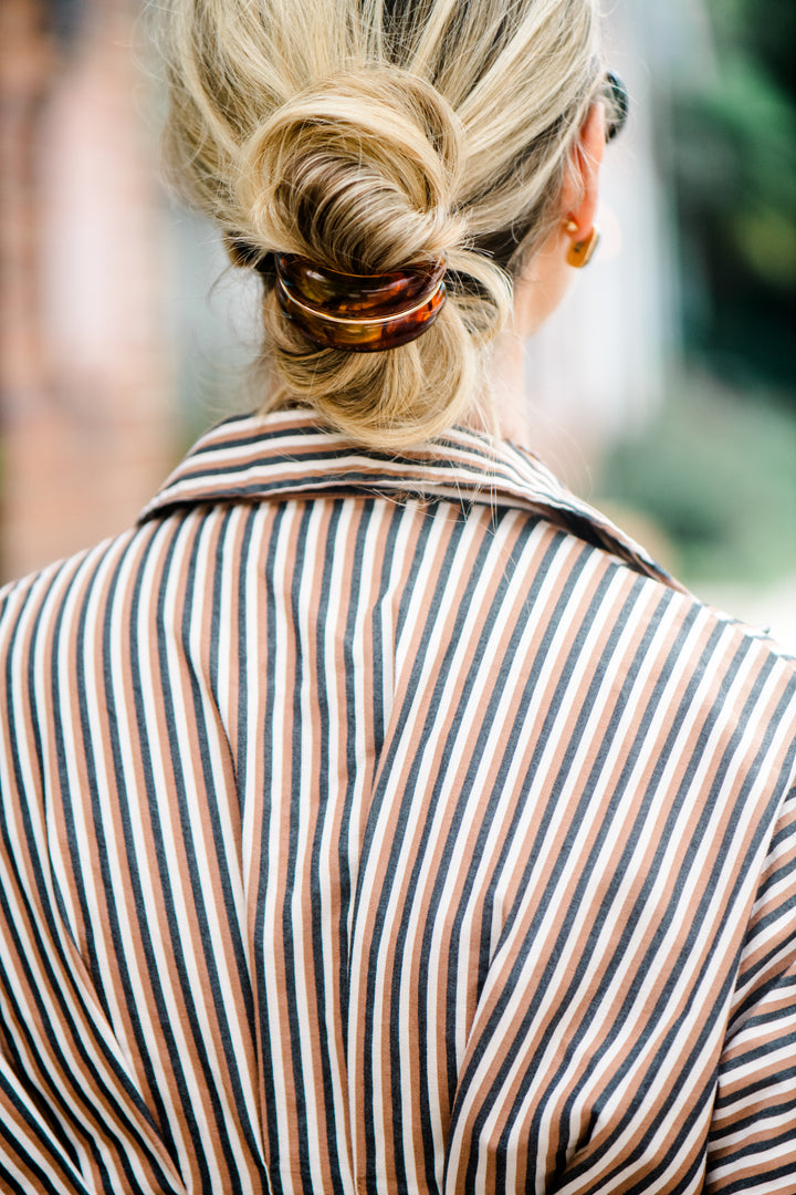 Macaron Hair Cuff - Tortoise