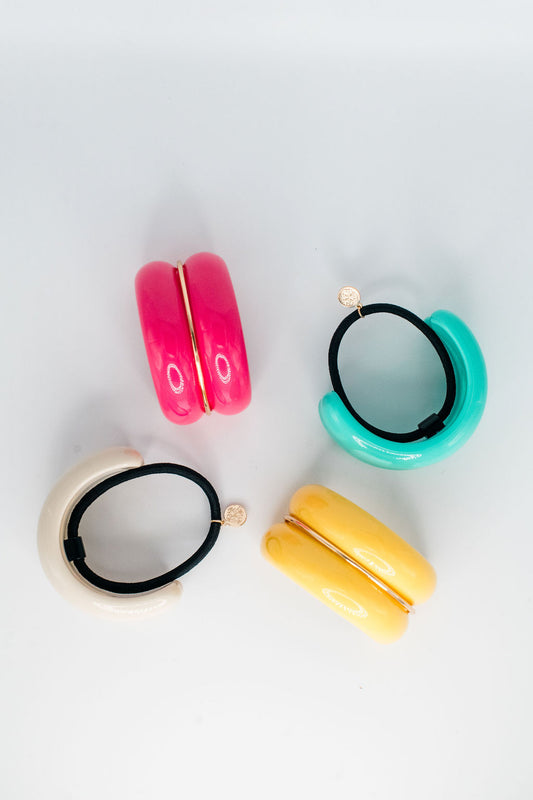 Macaron Hair Cuff - Pink