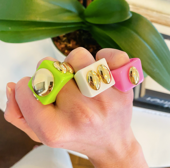 Classic Twin Ring- Smith and Co. Jewel Design